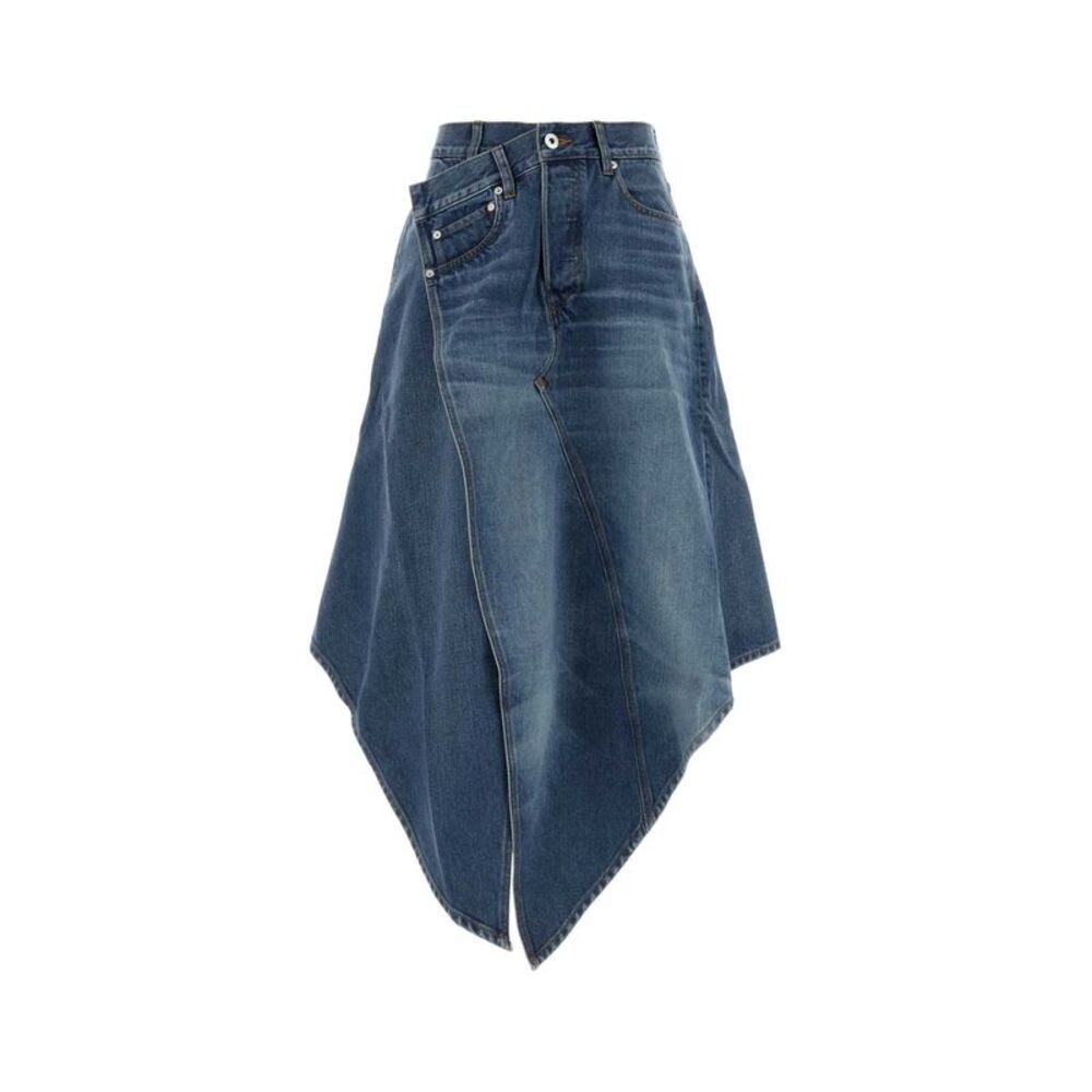 Jw Anderson Women Denim Skirt